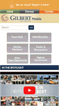 Mobile Screenshot of gilbertaz.gov